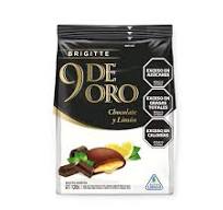 9 DE ORO BRIGITTE CHOCOLATE Y LIMON 120GRS