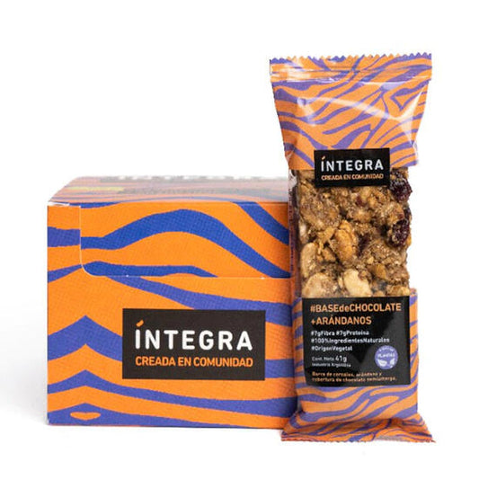 Barra de Arándanos con Base de Chocolate x 41gr - INTEGRA