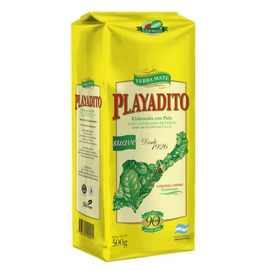 Yerba Mate Traditional Con Palo Playadito X 500G