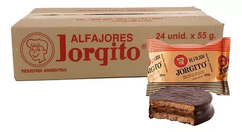 Alfajor Jorgito Negro 24 unidades