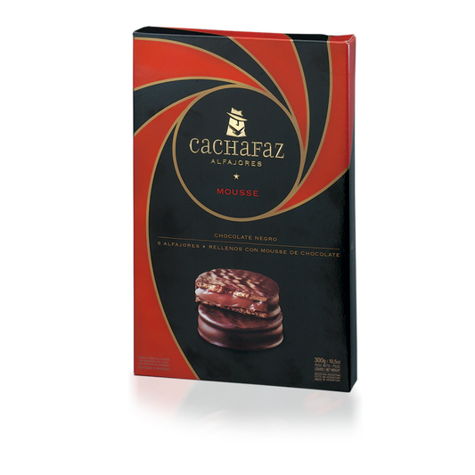Alfajores Cachafaz de Mousse x6