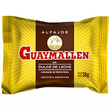 Alfajor Guaymallen Chocolate Negro 38g