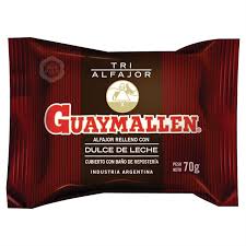 GUAYMALLEN ALFAJOR TRIPLE CHOCOLATE  x 70g