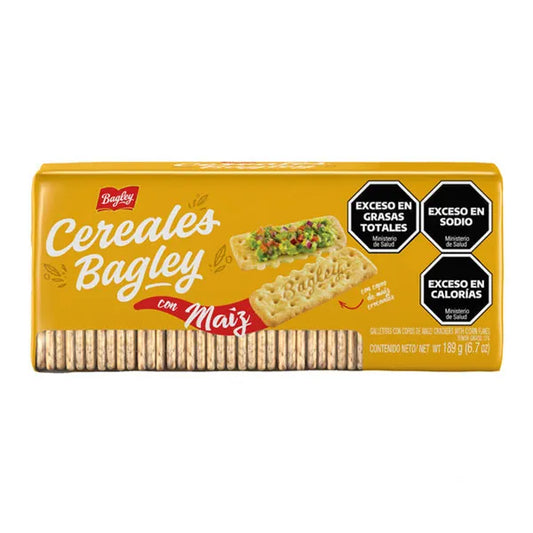 Galletitas Cereales Bagley con Maíz