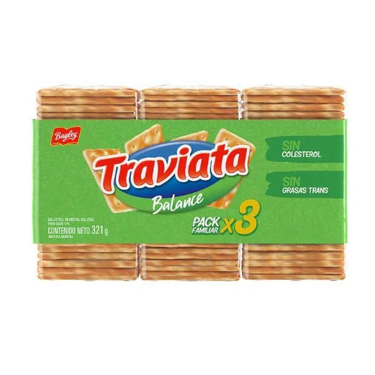 Pack Galletitas Traviata Balance