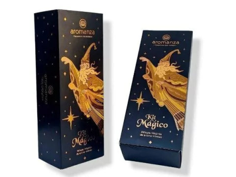 Kit Magico Mix Aromanza Porta Sahumerios Esferas Cuenco BoX