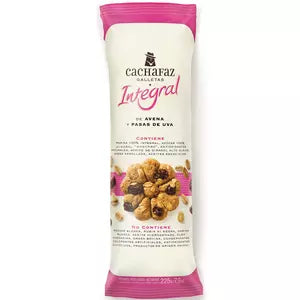 Galletitas Integrales de Avena y Pasas 225gr