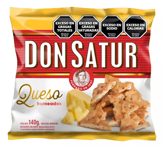 Don Satur Bizcochos queso 140 g