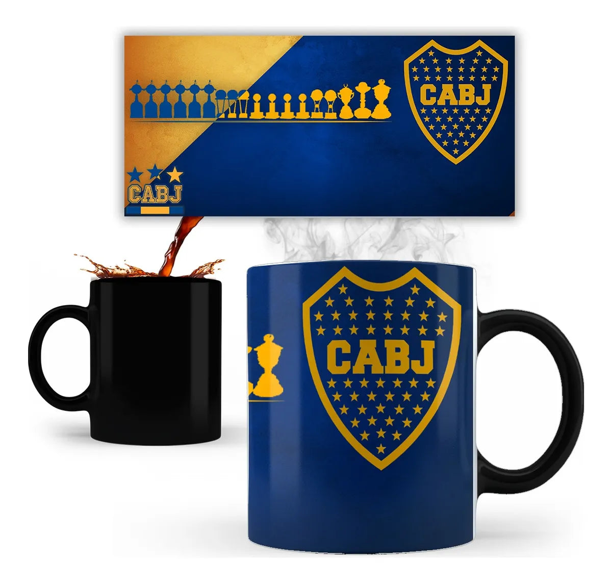 Taza Mágica Boca Juniors