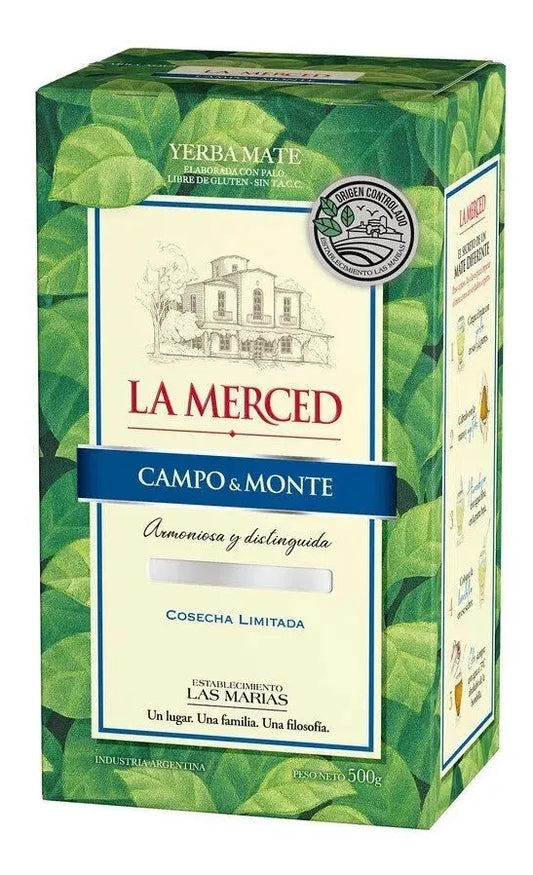 Yerba Mate La Merced Campo & Monte 500g Las Marias X 500G