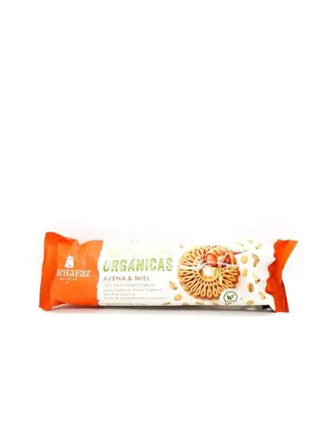 Cachafaz Galletas Ecológicas Harina Integral de Trigo con Avena y Miel, 170