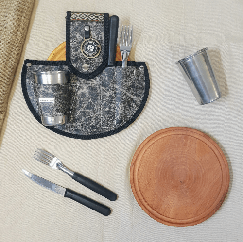 Set asado solapa con dije