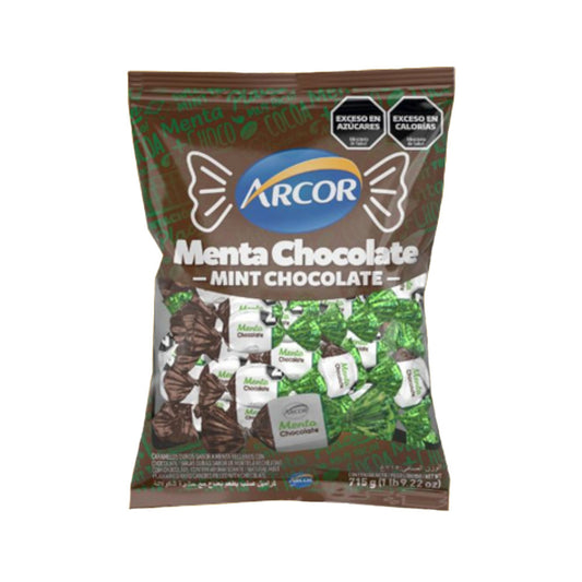 Caramelos Arcor Menta & Chocolate X 715GR
