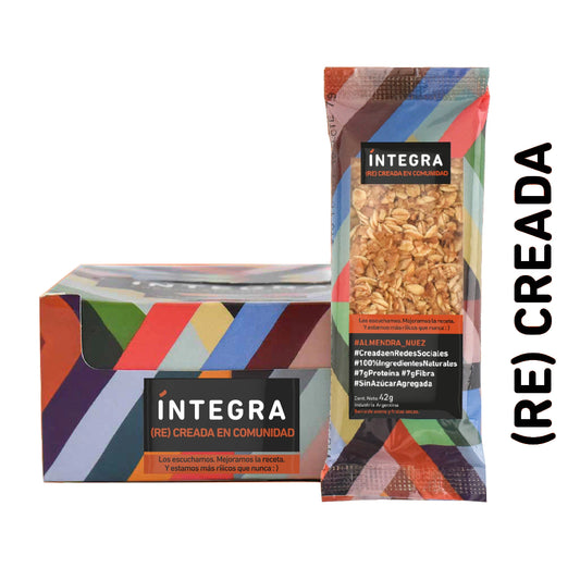 Barra Almendra y Nuez x 42 g - INTEGRA