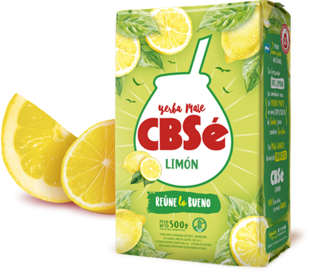 Yerba mate CBSE limon x 500g