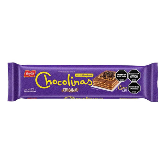 Galletitas Chocolinas tradicional x 250g