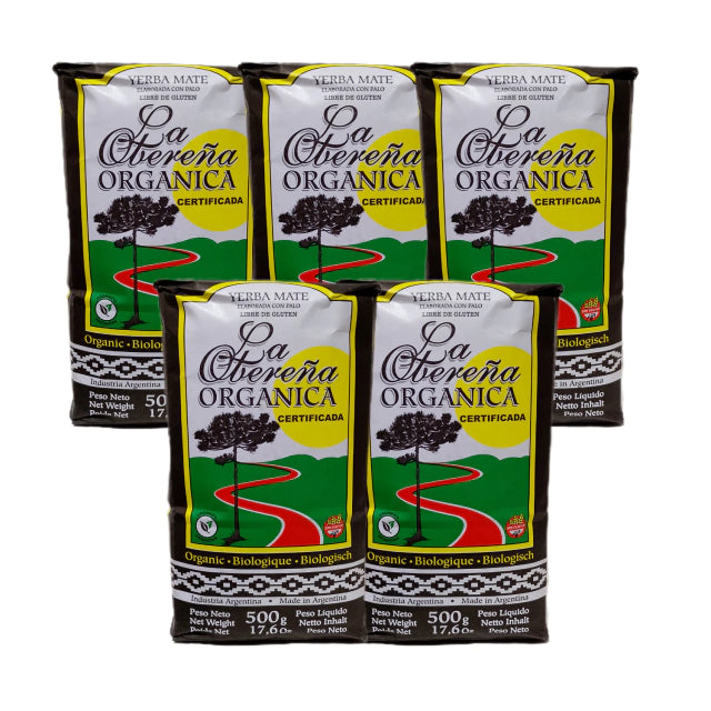 Yerba Mate Orgánica La Obereña 1/2 kg