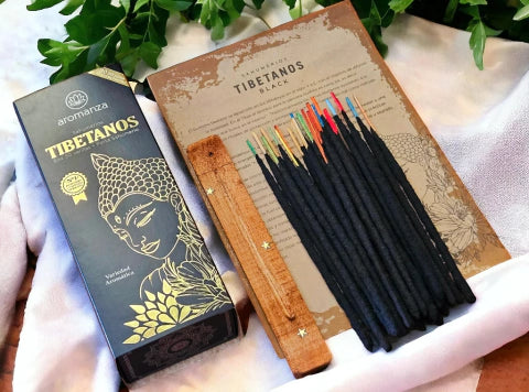 Box Tibetanos Premium AROMANZA x 30 Varillas