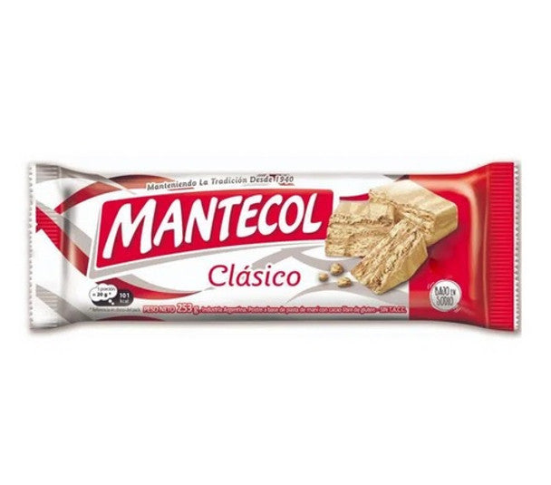 Mantecol clasico barra de 253 g