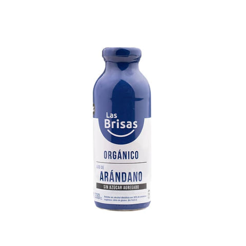 Jugo Organico de Arandano Sin Azucar x 330ml - LAS BRISAS